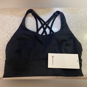 lululemon athletica free to be serene LL bra, brand new with tags, Size 8, black